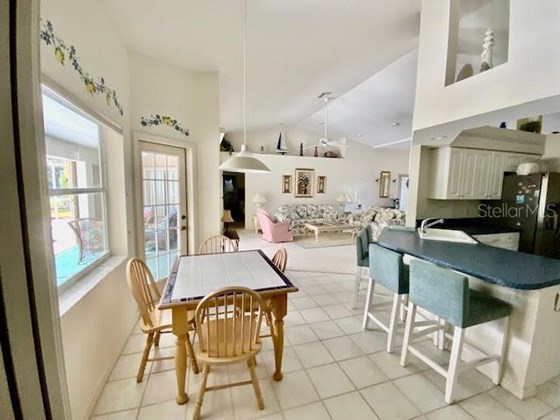 Breakfast Area - Single Family Home for sale at 11 Long Meadow Rd, Rotonda West, FL 33947 - MLS Number is D6121957