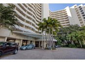 Valet entrance for you and your guests. - Condo for sale at 1255 N Gulfstream Ave #503, Sarasota, FL 34236 - MLS Number is A4519355