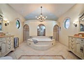 The grand en-suite is very inviting and makes getting ready for night on the town a breeze - Single Family Home for sale at 1012 Bayview Dr, Nokomis, FL 34275 - MLS Number is A4521028